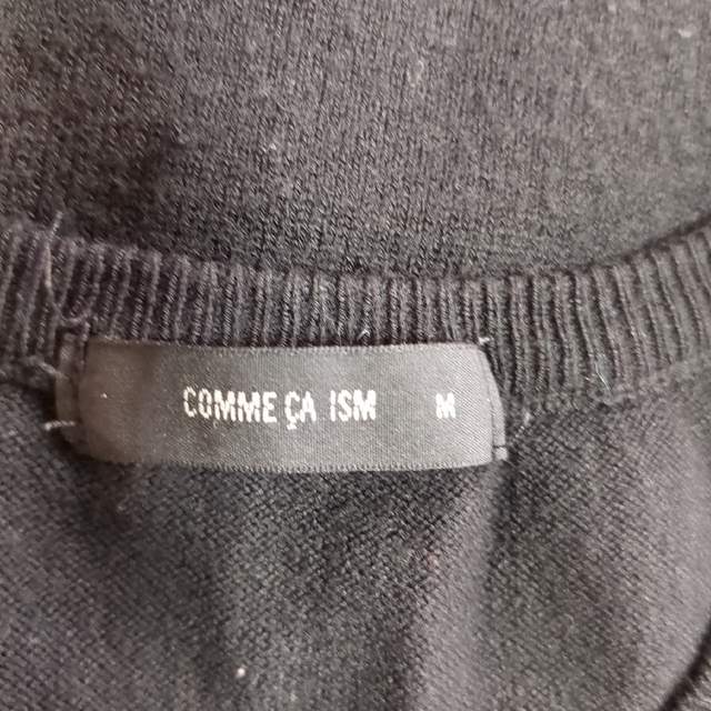 COMME CA ISM(コムサイズム)のCOMME CA ISM　レディース薄手半袖ニットセーター 半袖ニット レディースのトップス(ニット/セーター)の商品写真