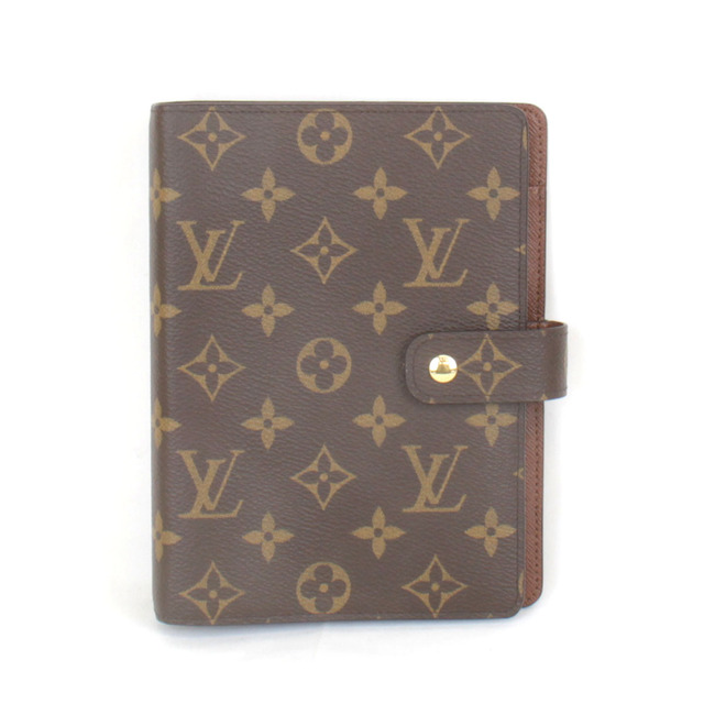 在庫処分】 ルイ・ヴィトン VUITTON LOUIS 美品『USED』 VUITTON LOUIS アジェンダMM モノグラム【中古】 モノグラムキャンバス  手帳カバー R20105 手帳