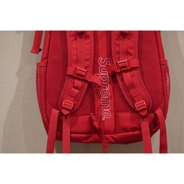 定価以下！ supreme 19ss backpack red 赤