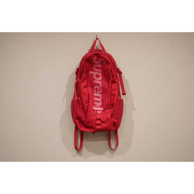 定価以下！ supreme 19ss backpack red 赤