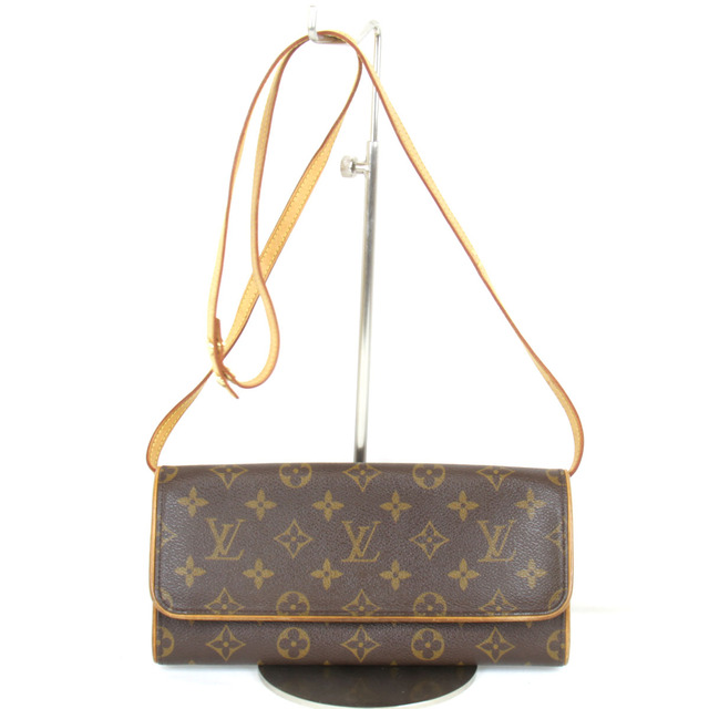 良品『USED』 LOUIS VUITTON ルイ・ヴィトン ポシェットツインGM M51852 ショルダーバッグ モノグラムキャンバス モノグラム