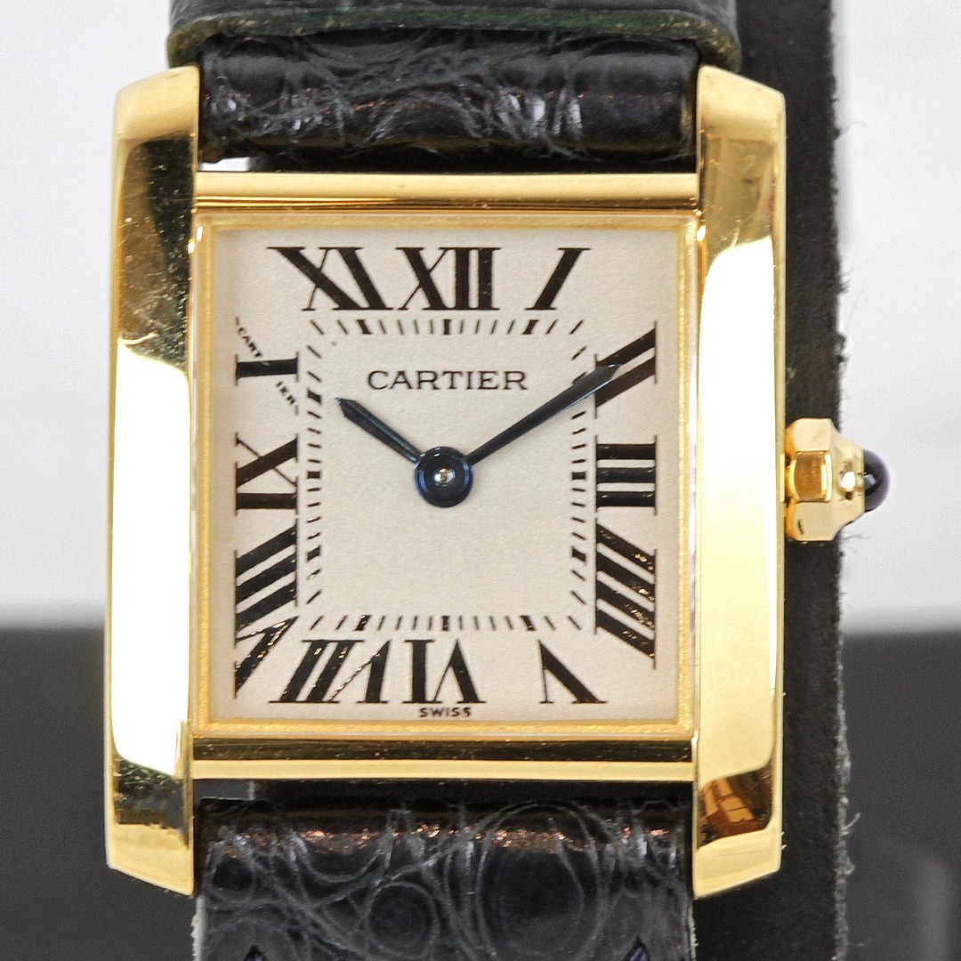 Cartier - 美品『USED』 CARTIER  タンク フランセーズ 2385 腕時計 クォーツ レディース【中古】