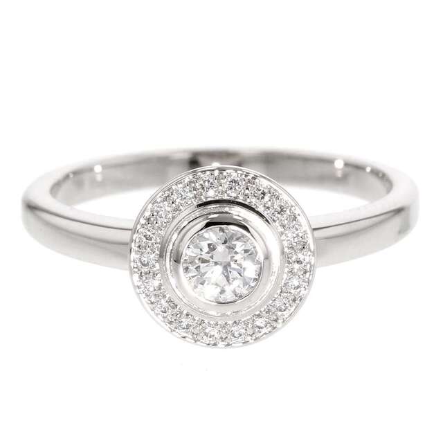 Cartier - カルティエ リング ダムール ソリテール ダイヤモンド 0.19ct Pt950プラチナ リングサイズ50 指輪