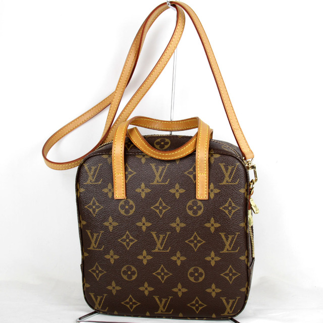 LOUIS VUITTON ルイヴィトン モノグラム スポンティーニ 2WAY ショルダーバッグ M47500 ブラウン gy