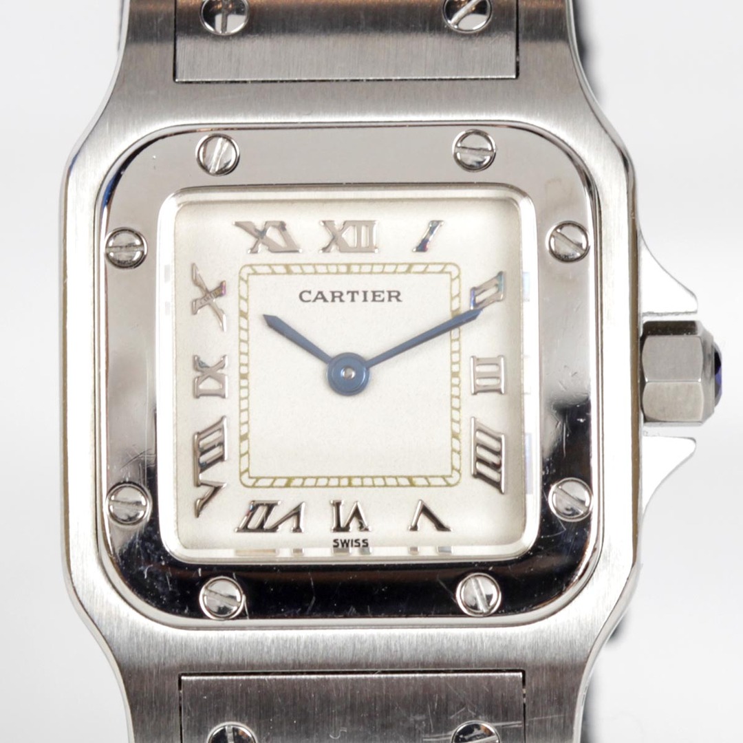 Cartier - 美品『USED』 CARTIER  サントス 9057930 腕時計 クォーツ レディース【中古】