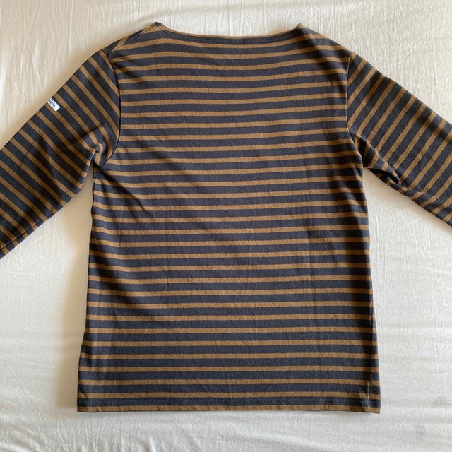 ORCIVAL(オーシバル)のORCIVAL コットンロードフレンチバスクシャツ　ボートネック メンズのトップス(Tシャツ/カットソー(七分/長袖))の商品写真