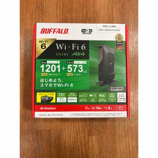 BUFFALO バッファロー Wi-Fi 6 11ax 対応無線LANルーター (PC周辺機器)