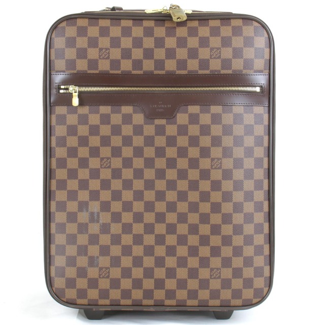 美品『USED』 LOUIS VUITTON ルイ・ヴィトン ペガス45 N23293 キャリーバッグ ダミエキャンバス エベヌ トロリー スーツケース