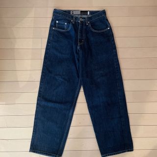 リーバイス(Levi's)のバギー　復刻シルバータブ　濃紺　ネイビー　ノンウォッシュ　インディゴ(デニム/ジーンズ)