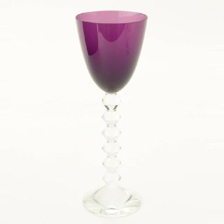 バカラ(Baccarat)のバカラ ベガ フォルテシモP ワイングラス パープル 紫(食器)