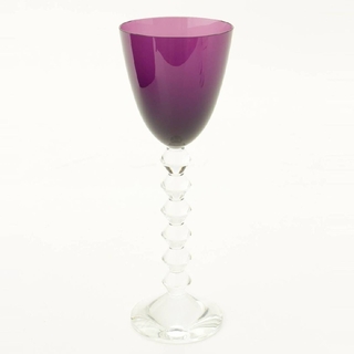 バカラ(Baccarat)のバカラ ベガ フォルテシモP ワイングラス パープル 紫(食器)