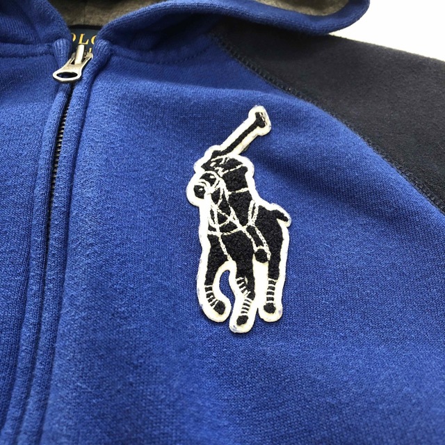 POLO RALPH LAUREN(ポロラルフローレン)のラルフローレン 120cm 裏起毛 パーカー キッズ/ベビー/マタニティのキッズ服男の子用(90cm~)(ジャケット/上着)の商品写真