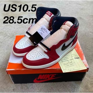 ジョーダン(Jordan Brand（NIKE）)のNIKE Air Jordan 1 Chicago エアジョーダン1 28.5(スニーカー)