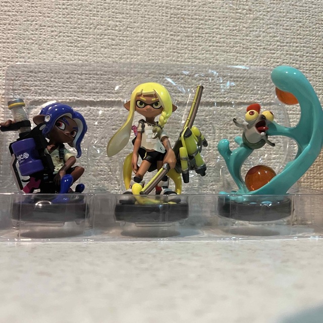 任天堂(ニンテンドウ)のスプラ3 アミーボ amiibo 3点セット　トリプル　コジャケ　インクリング エンタメ/ホビーのフィギュア(ゲームキャラクター)の商品写真