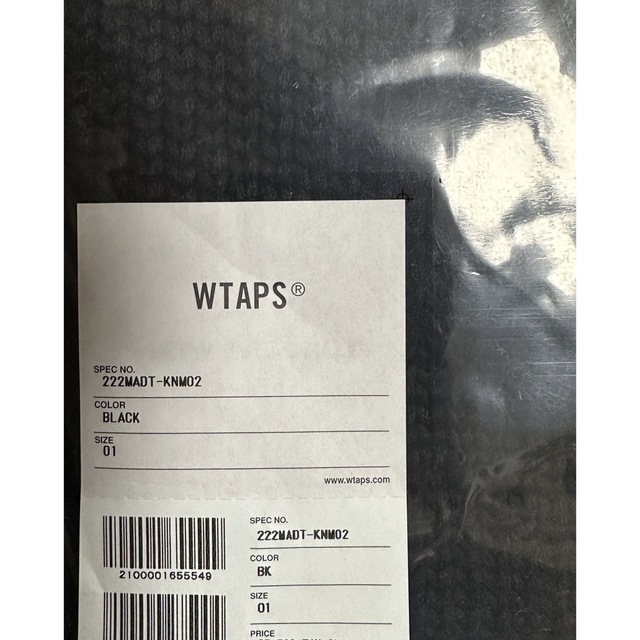 W)taps(ダブルタップス)のWTAPS ARMT SWEATER POLY X3.0 S 01 新品 メンズのトップス(ニット/セーター)の商品写真