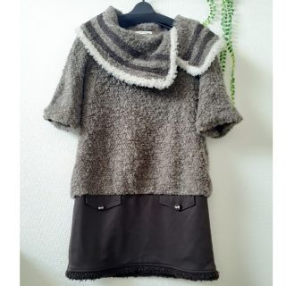 アクシーズファム(axes femme)の【SALE】axes  ワンピース　2way　チュニック　可愛いオシャレ　M~L(ミニワンピース)