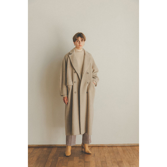 新品未使用 CLANE DOUBLE WOOL LONG COAT