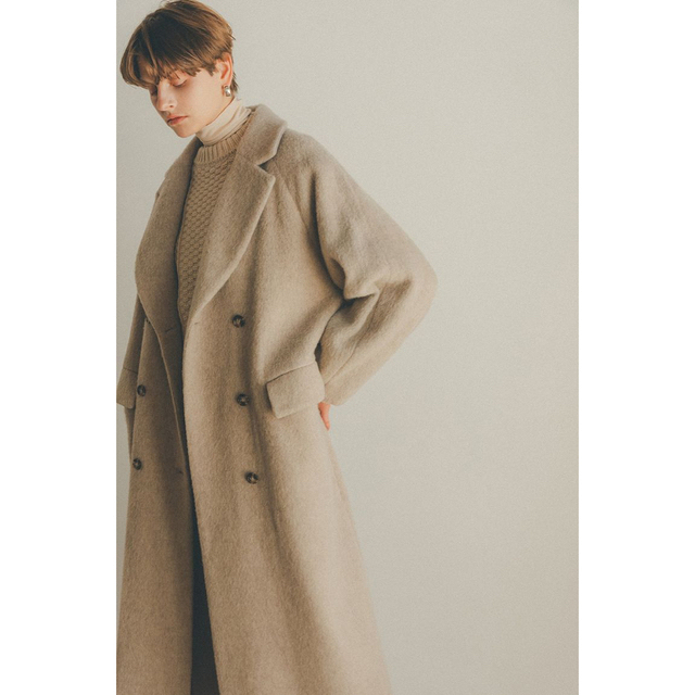 新品未使用 CLANE DOUBLE WOOL LONG COAT