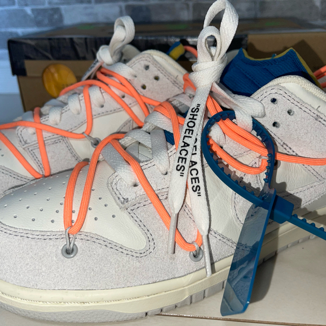 【正規品】OFF-WHITE×NIKE DUNK LOW lot19 28cm