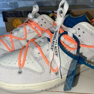 NIKE off-white dunk low  49/50 28cm