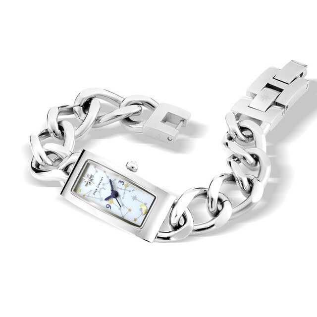 スタージュエリー ウォッチ LINK CHAIN WATCH 腕時計 スクエア