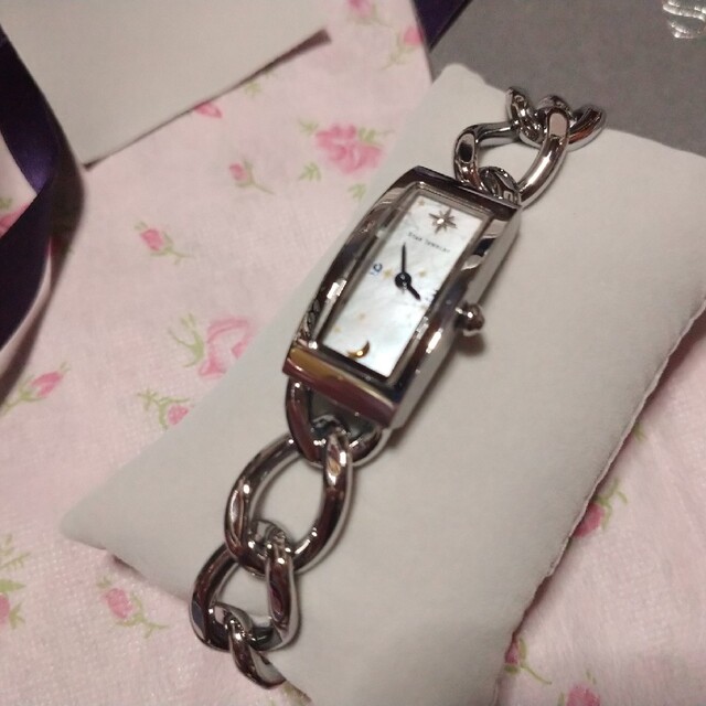 スタージュエリー ウォッチ LINK CHAIN WATCH 腕時計 スクエア
