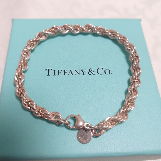 TIFFANY ティファニー スクリュー ブレスレット 925/750 | www