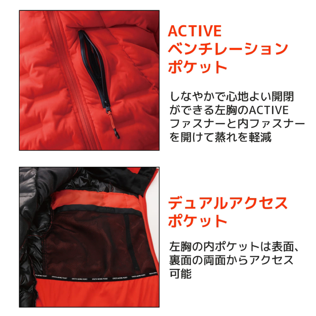 AERO STRETCH ULTIMATE フーデッドパーカー