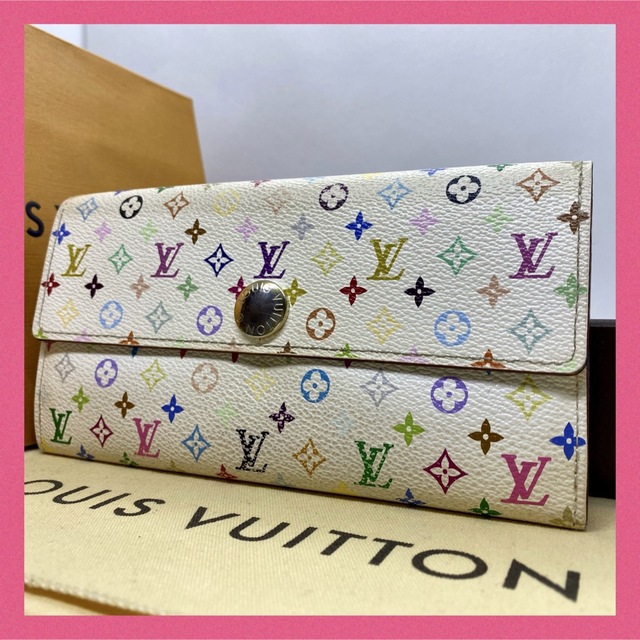 LOUIS VUITTON(ルイヴィトン)のルイヴィトン マルチカラー【ポルトフォイユ サラ 】 長財布 レディースのファッション小物(財布)の商品写真