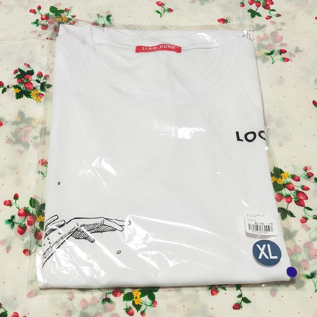 スラムダンク Tシャツ 三井 LOOP ホワイト XLサイズ slamdunkの スラムダンク Tシャツ 三井 LOOP ホワイト XLサイズ slamdunkの