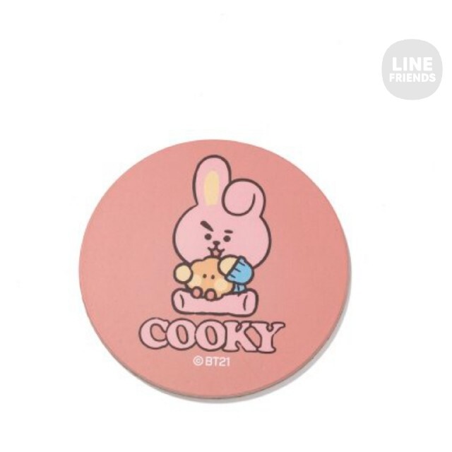 80×H88⑥コースターサイズBT21 Cooky 2023 Happy Bag おうちアイテムver