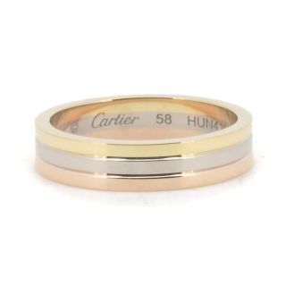 カルティエ(Cartier)のカルティエ ウエディング トリニティ リング 17号 K18YG/K18WG/K18PG(18金 ゴールド)(リング(指輪))