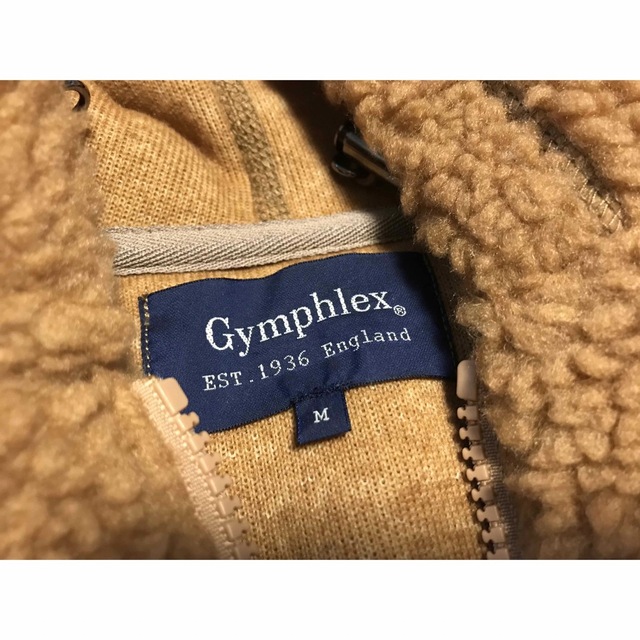 GYMPHLEX(ジムフレックス)の【Gymphlex】フードボアベスト sizeM-115/110 キッズ/ベビー/マタニティのキッズ服女の子用(90cm~)(ジャケット/上着)の商品写真