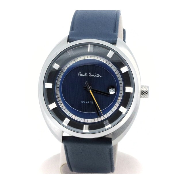 時計ポールスミス ソーラーテック ステアリング J810-T021972 メンズ腕時計 青