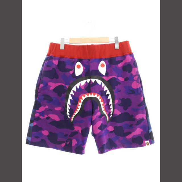 bape シャーク　ショートパンツ　L