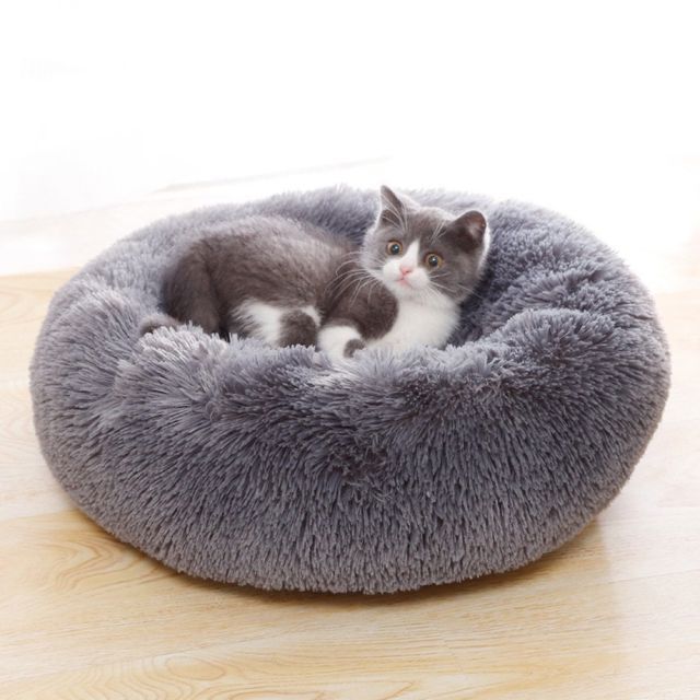 大人気★ ペットベット　猫ベッド 犬ベッド 猫クッションベッド 丸型 洗える その他のペット用品(猫)の商品写真