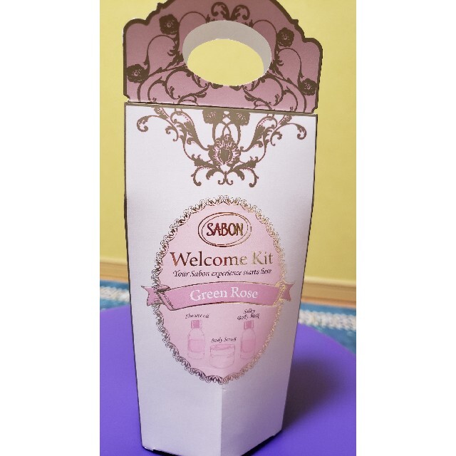 SABON(サボン)の☆値下げしました！【新品】SABON ウェルカムキット グリーンローズ コスメ/美容のボディケア(ボディスクラブ)の商品写真