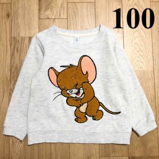 グラニフ(Graniph)のグラニフ トムとジェリー トレーナー グレー ジェリー 100(Tシャツ/カットソー)