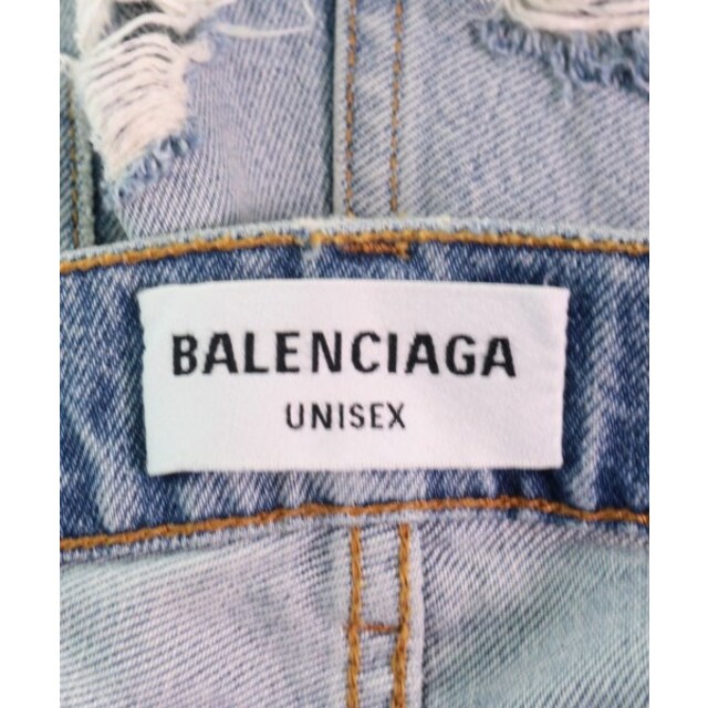 BALENCIAGA バレンシアガ デニムパンツ 27(XS位) 青(デニム)