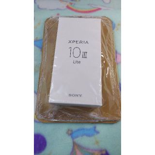 ソニー(SONY)のXperia 10 III lite White（ホワイト） SIMフリー送料込(スマートフォン本体)