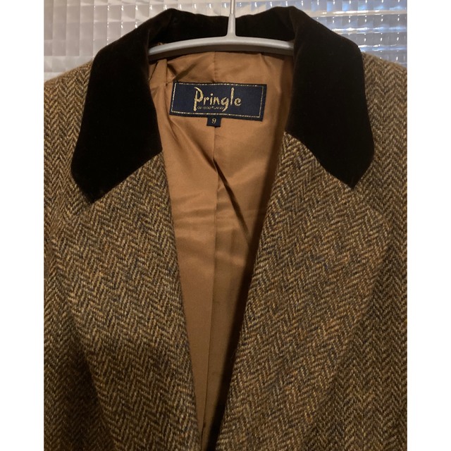 Pringle(プリングル)のPringle ジャケット 毛100 レディースのジャケット/アウター(テーラードジャケット)の商品写真
