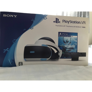 プレイステーションヴィーアール(PlayStation VR)の新品 PlayStationVR PlayStationVR WORLDS同梱版(家庭用ゲーム機本体)