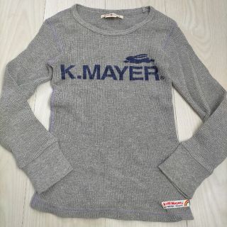 クリフメイヤー(KRIFF MAYER)のKRIFF MAYER リブ ロゴ カットソー(Tシャツ/カットソー)