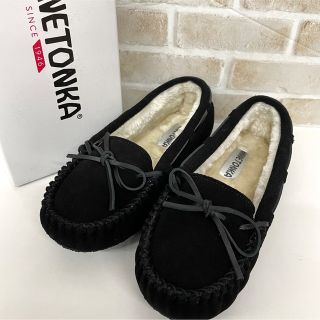 Minnetonka - ミネトンカ モカシン スリッポン グレー 24cmの通販|ラクマ