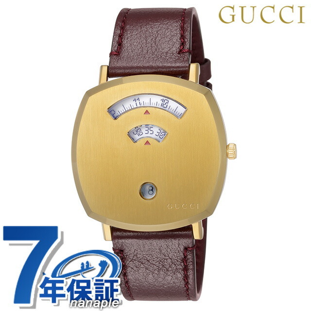 正規通販】 Gucci - グッチ 腕時計 グリップ クオーツ YA157411GUCCI