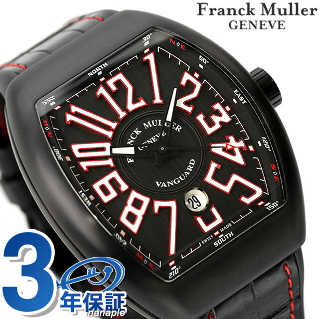 FRANCK MULLER - フランクミュラー 腕時計 ヴァンガード 自動巻き V45SCDTTTNRBRERFRANCK MULLER ブラックxブラック