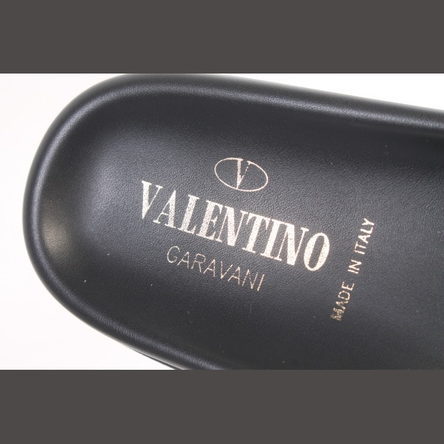 valentino garavani(ヴァレンティノガラヴァーニ)のヴァレンティノ ガラヴァーニ VALENTINO GARAVANI サンダル 黒 レディースの靴/シューズ(サンダル)の商品写真