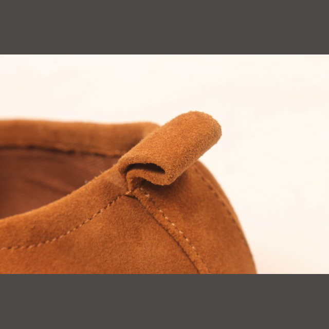 COACH(コーチ)のコーチ COACH ローファー スエード リボン 22.5 茶 ブラウン  レディースの靴/シューズ(ローファー/革靴)の商品写真