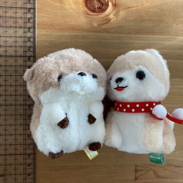 zakky様専用❣️】豆しば三兄弟☆カワウソのコツメちゃんの通販 by