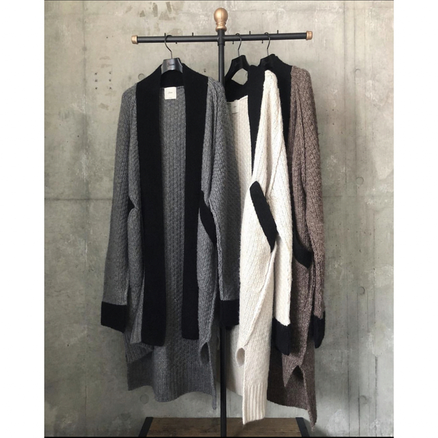 SALE ✧新品✧ Juemi Hemp Mix Big Cardigan